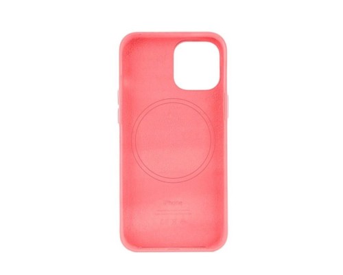 Чохол для смартфона Leather AAA Full Magsafe IC for iPhone 15 Pro Max Crimson (Leat15PMCrimson) 