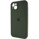 Чохол для смартфона Silicone Full Case AA Camera Protect for Apple iPhone 13 40,Atrovirens (FullAAi13-40)