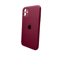 Чохол для смартфона Silicone Full Case AA Camera Protect for Apple iPhone 11 Pro Max кругл 47,Plum (FullAAKPi11PM-47)