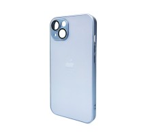 Чохол для смартфона AG Glass Matt Frame Color Logo for Apple iPhone 12 Sierra Blue (AGMattFrameiP12LBlue) 