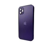 Чохол для смартфона AG Glass Matt Frame Color Logo for Apple iPhone 11 Deep Purple (AGMattFrameiP11Purple) 