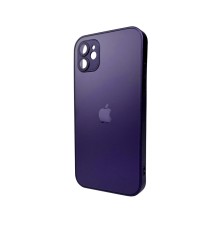 Чохол для смартфона AG Glass Matt Frame Color Logo for Apple iPhone 11 Deep Purple (AGMattFrameiP11Purple)