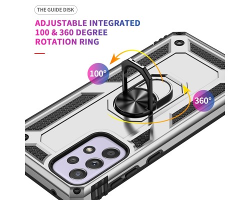 Чохол для смартфона Cosmic Robot Ring for Samsung Galaxy A33 5G Silver (RobotA33Silver) Чохол для смартфона Cosmic Robot Ring for Samsung Galaxy A33 5G Silver (RobotA33Silver)