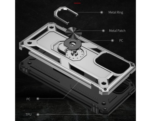 Чохол для смартфона Cosmic Robot Ring for Samsung Galaxy A33 5G Silver (RobotA33Silver) Чохол для смартфона Cosmic Robot Ring for Samsung Galaxy A33 5G Silver (RobotA33Silver)