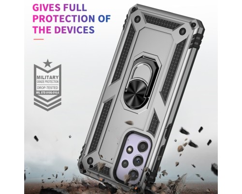 Чохол для смартфона Cosmic Robot Ring for Samsung Galaxy A33 5G Silver (RobotA33Silver) Чохол для смартфона Cosmic Robot Ring for Samsung Galaxy A33 5G Silver (RobotA33Silver)