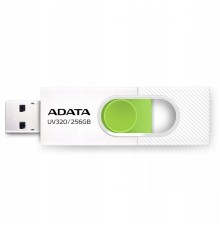 Флеш-накопичувач A-DATA USB 3.0 AUV 320 256Gb White/Green (AUV320-256G-RWHGN)