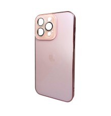 Чохол для смартфона AG Glass Sapphire Frame MagSafe Logo for Apple iPhone 14 Pro Max Pink (AGSappiFRP14PMPink)