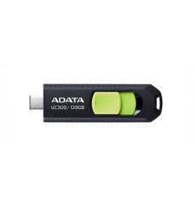 Флеш-накопичувач Adata USB 3.2 Gen1 UC300 Type-C 128Gb Black/Green (ACHO-UC300-128G-RBK/GN)