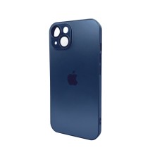 Чохол для смартфона AG Glass Matt Frame Color Logo for Apple iPhone 15 Navy Blue (AGMattFrameiP15Blue)