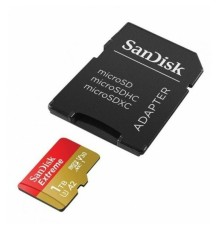 Карта пам'яті microSDXC (UHS-1 U3) SanDisk Extreme A2 1TB class 10 V30 (R190MB/s,W130MB/s) (adapter SD) (SDSQXAV-1T00-GN6MA)