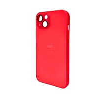 Чохол для смартфона AG Glass Matt Frame Color Logo for Apple iPhone 13 Coke Red (AGMattFrameiP13Red) 