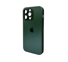Чохол для смартфона AG Glass Matt Frame Color Logo for Apple iPhone 14 Pro Max Cangling Green (AGMattFrameiP14PMGreen) 