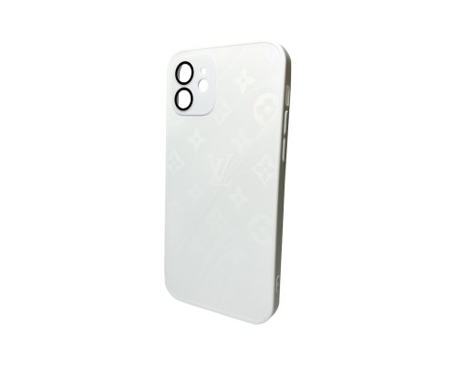 Чохол для смартфона AG Glass Gradient LV Frame for Apple iPhone 12 Pearly White (AGLVFrameiP12White) Чохол для смартфона AG Glass Gradient LV Frame for Apple iPhone 12 Pearly White (AGLVFrameiP12White)