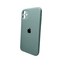 Чохол для смартфона Silicone Full Case AA Camera Protect for Apple iPhone 11 Pro Max кругл 46,Pine Green (FullAAKPi11PM-46)