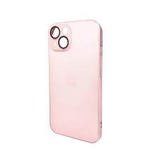 Чохол для смартфона AG Glass Matt Frame Color Logo for Apple iPhone 14 Chanel Pink (AGMattFrameiP14Pink)
