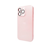 Чохол для смартфона AG Glass Matt Frame Color Logo for Apple iPhone 13 Pro Chanel Pink (AGMattFrameiP13PPink) 