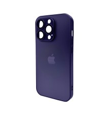 Чохол для смартфона AG Glass Matt Frame Color Logo for Apple iPhone 14 Pro Deep Purple (AGMattFrameiP14PPurple)