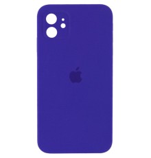Чохол для смартфона Silicone Full Case AA Camera Protect for Apple iPhone 12 22,Dark Purple (FullAAi12-22)