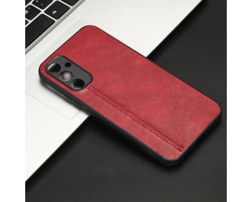 Чохол для смартфона Cosmiс Leather Case for Samsung Galaxy A34 5G Red (CoLeathSA34Red) Чохол для смартфона Cosmiс Leather Case for Samsung Galaxy A34 5G Red (CoLeathSA34Red)