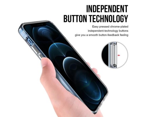 Чохол для смартфона Space for Apple iPhone 13 Transparent (Space13Clear) Чохол для смартфона Space for Apple iPhone 13 Transparent (Space13Clear)