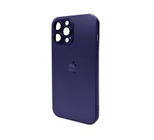 Чохол для смартфона AG Glass Matt Frame Color Logo for Apple iPhone 13 Pro Max Deep Purple (AGMattFrameiP13PMPurple) 