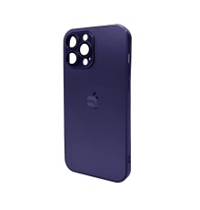 Чохол для смартфона AG Glass Matt Frame Color Logo for Apple iPhone 13 Pro Max Deep Purple (AGMattFrameiP13PMPurple)