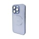 Чохол для смартфона AG Glass Matt Frame Color MagSafe Logo for Apple iPhone 12 Pro Max Sierra Blue (AGMattFrameMGiP12PMSierraBlue)