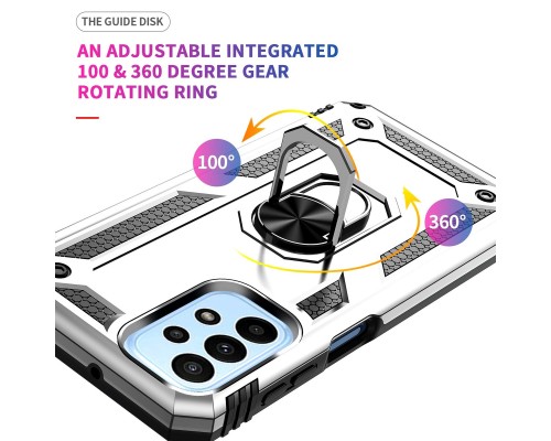 Чохол для смартфона Cosmic Robot Ring for Samsung Galaxy A23 4G Silver (RobotA23Silver) Чохол для смартфона Cosmic Robot Ring for Samsung Galaxy A23 4G Silver (RobotA23Silver)