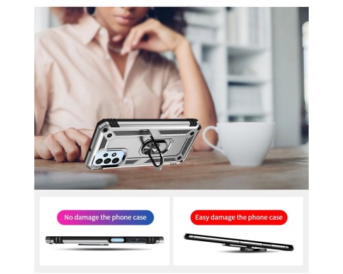 Чохол для смартфона Cosmic Robot Ring for Samsung Galaxy A23 4G Silver (RobotA23Silver) Чохол для смартфона Cosmic Robot Ring for Samsung Galaxy A23 4G Silver (RobotA23Silver)