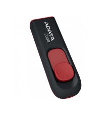 Флеш-накопичувач ADATA USB 2.0 C008 16Gb Black/Red (AC008-16G-RKD)