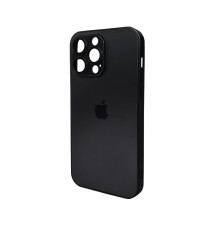 Чохол для смартфона AG Glass Matt Frame Color Logo for Apple iPhone 15 Pro Max Graphite Black (AGMattFrameiP15PMBlack)