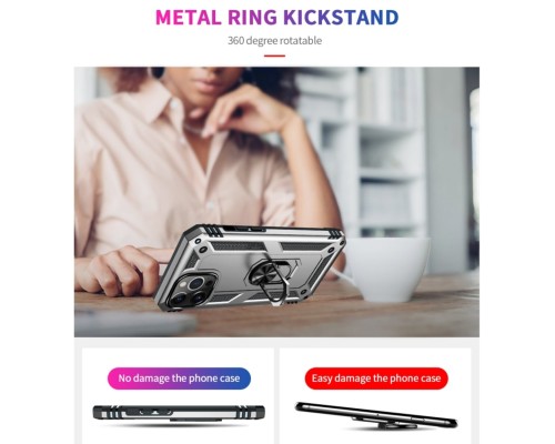 Чохол для смартфона Cosmic Robot Ring for Apple iPhone 13 Pro Silver (Roboti13PSilver) Чохол для смартфона Cosmic Robot Ring for Apple iPhone 13 Pro Silver (Roboti13PSilver)