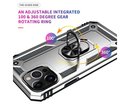 Чохол для смартфона Cosmic Robot Ring for Apple iPhone 13 Pro Silver (Roboti13PSilver) Чохол для смартфона Cosmic Robot Ring for Apple iPhone 13 Pro Silver (Roboti13PSilver)