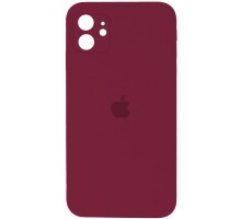 Чохол для смартфона Silicone Full Case AA Camera Protect for Apple iPhone 12 47,Plum (FullAAi12-47)