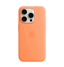 Чохол для смартфона Silicone Full Case AAA MagSafe IC for iPhone 15 Orange (Orig15Orange)