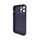 Чохол для смартфона AG Glass Matt Frame Color Logo for Apple iPhone 12 Pro Max Deep Purple (AGMattFrameiP12PMPurple)