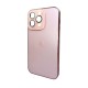 Чохол для смартфона AG Glass Sapphire Frame MagSafe Logo for Apple iPhone 15 Pro Pink (AGSappiFRP15PPink) 