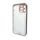 Чохол для смартфона AG Glass Sapphire Frame MagSafe Logo for Apple iPhone 15 Pro Pink (AGSappiFRP15PPink) 