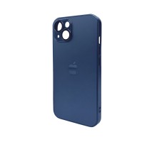 Чохол для смартфона AG Glass Matt Frame Color Logo for Apple iPhone 12 Navy Blue (AGMattFrameiP12Blue) 