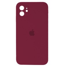 Чохол для смартфона Silicone Full Case AA Camera Protect for Apple iPhone 11 47,Plum (FullAAi11-47)