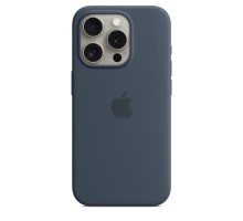 Чохол для смартфона Silicone Full Case AAA MagSafe IC for iPhone 15 Storm Blue (Orig15DeepBlue)