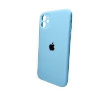 Чохол для смартфона Silicone Full Case AA Camera Protect for Apple iPhone 11 кругл 44,Light Blue (FullAAKPi11-44)