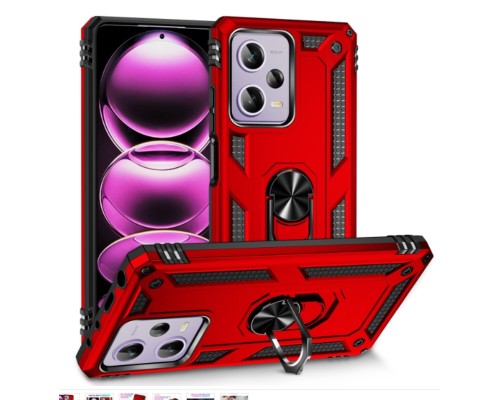 Чохол для смартфона Cosmic Robot Ring for Xiaomi Redmi Note 12 Pro 5G Red (RobotXRN12P5GRed) Чохол для смартфона Cosmic Robot Ring for Xiaomi Redmi Note 12 Pro 5G Red (RobotXRN12P5GRed)