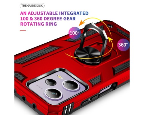 Чохол для смартфона Cosmic Robot Ring for Xiaomi Redmi Note 12 Pro 5G Red (RobotXRN12P5GRed) Чохол для смартфона Cosmic Robot Ring for Xiaomi Redmi Note 12 Pro 5G Red (RobotXRN12P5GRed)