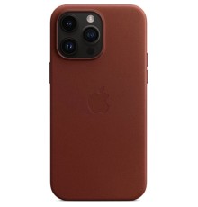 Чохол для смартфона Leather AAA Full Magsafe IC for iPhone 14 Pro Saddle Brown (Leat14PSaddleBrown)