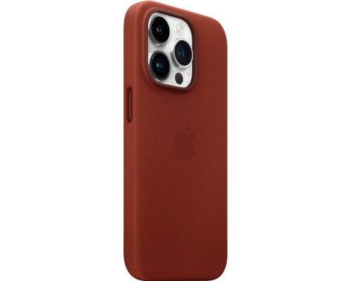Чохол для смартфона Leather AAA Full Magsafe IC for iPhone 14 Pro Saddle Brown (Leat14PSaddleBrown) 