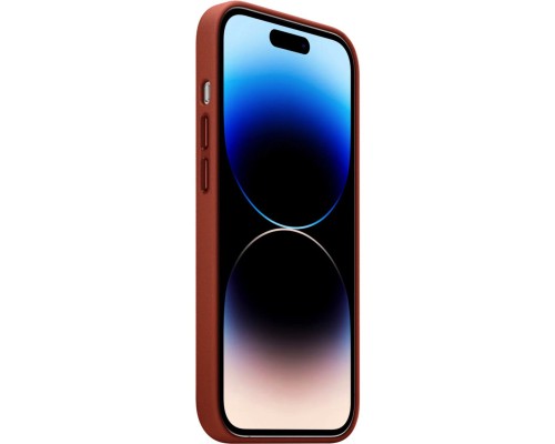Чохол для смартфона Leather AAA Full Magsafe IC for iPhone 14 Pro Saddle Brown (Leat14PSaddleBrown) 