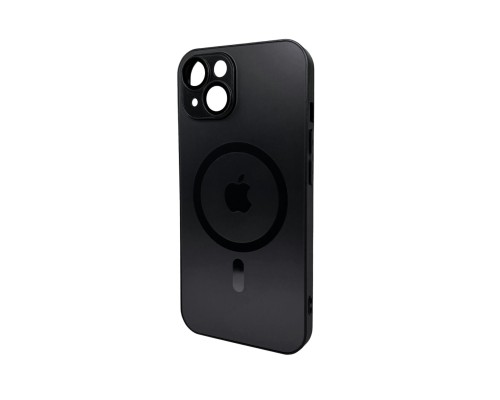 Чохол для смартфона AG Glass Matt Frame Color MagSafe Logo for Apple iPhone 14 Graphite Black (AGMattFrameMGiP14Black) Чохол для смартфона AG Glass Matt Frame Color MagSafe Logo for Apple iPhone 14 Graphite Black (AGMattFrameMGiP14Black)