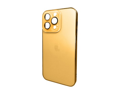 Чохол для смартфона AG Glass Sapphire Frame MagSafe Logo for Apple iPhone 13 Pro Gold (AGSappiFRP13PGold) 