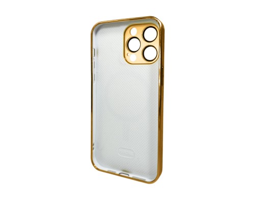 Чохол для смартфона AG Glass Sapphire Frame MagSafe Logo for Apple iPhone 13 Pro Gold (AGSappiFRP13PGold) 